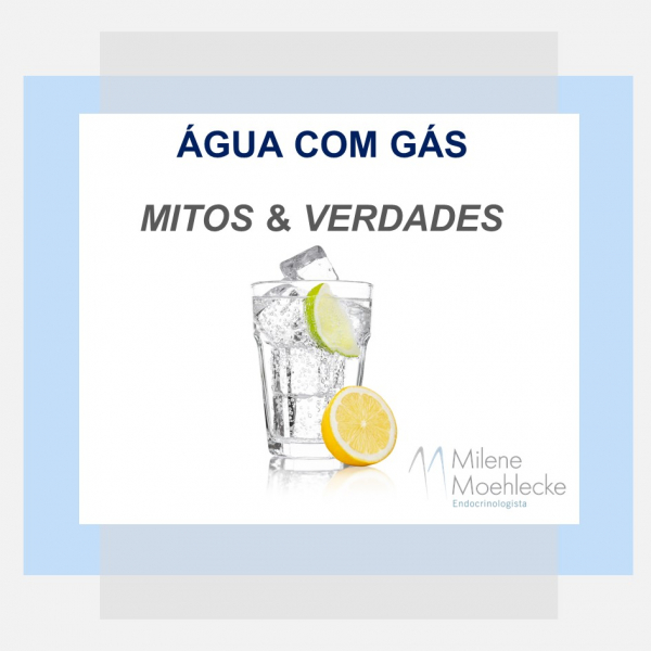 Mitos e Verdades sobre a Água com gás